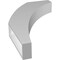 Ekena Millwork 3 1/2-in. W x 18-in. D x 30-in. H Thorton Architectural Grade PVC Knee Brace BRCP035X18X30THR - alternate 6